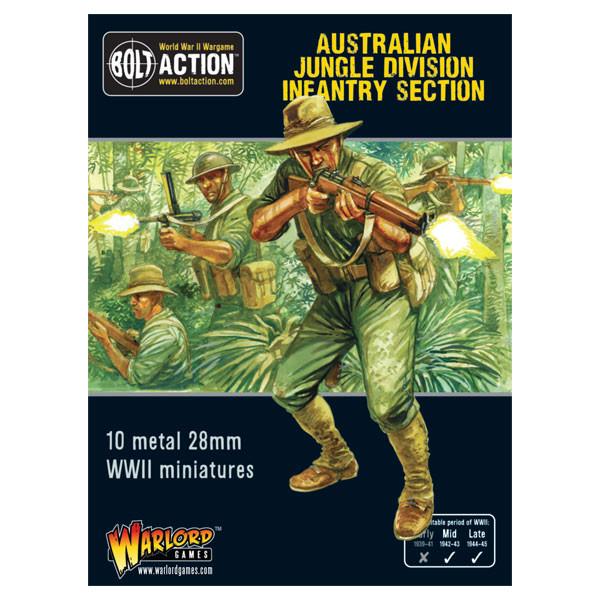 British Australian Jungle Division Infantry Squad