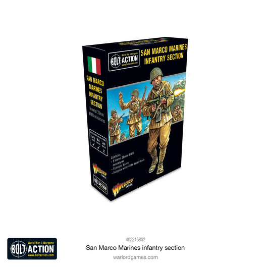 Italian San Marco Marines Infantry Squad