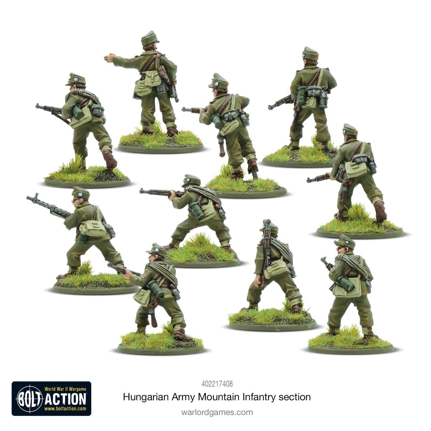 Hungarian Army Mountain Infantry Squad