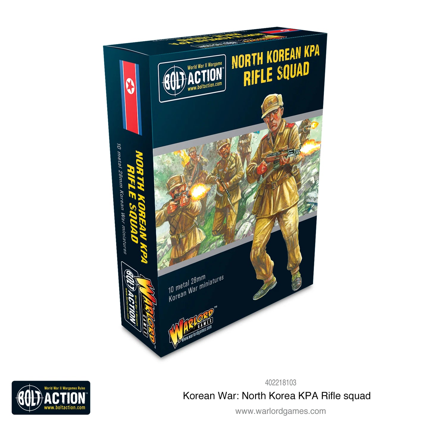 North Korean KPA Rifle squad