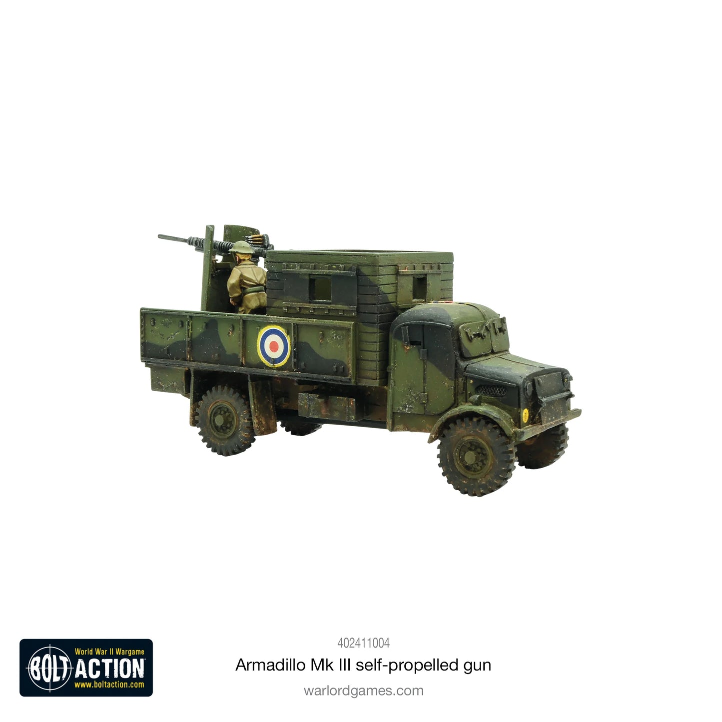 British Armadillo Mk III Self-Propelled Gun