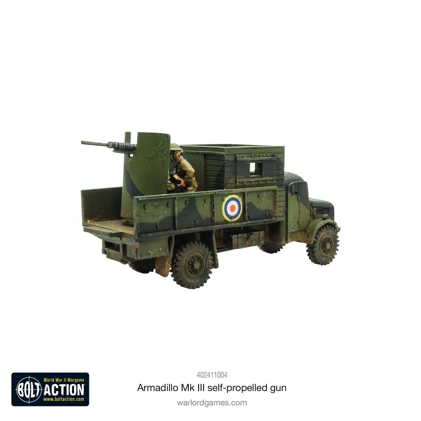 British Armadillo Mk III Self-Propelled Gun