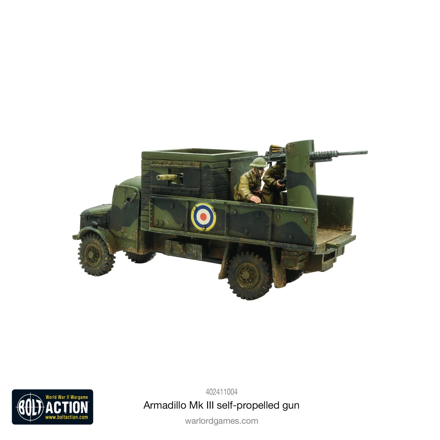 British Armadillo Mk III Self-Propelled Gun