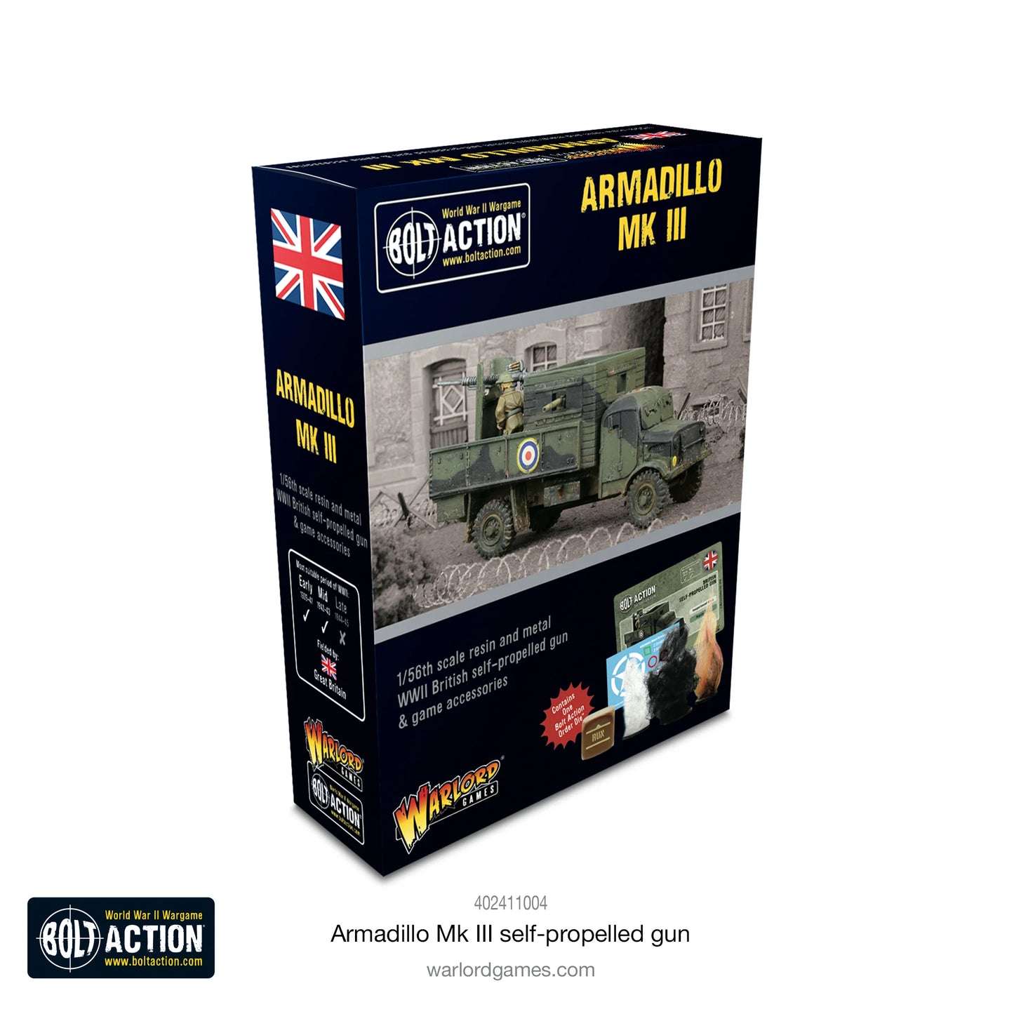 British Armadillo Mk III Self-Propelled Gun