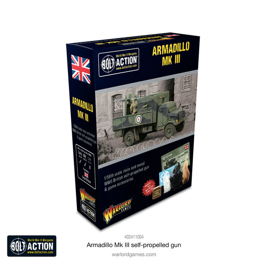 British Armadillo Mk III Self-Propelled Gun