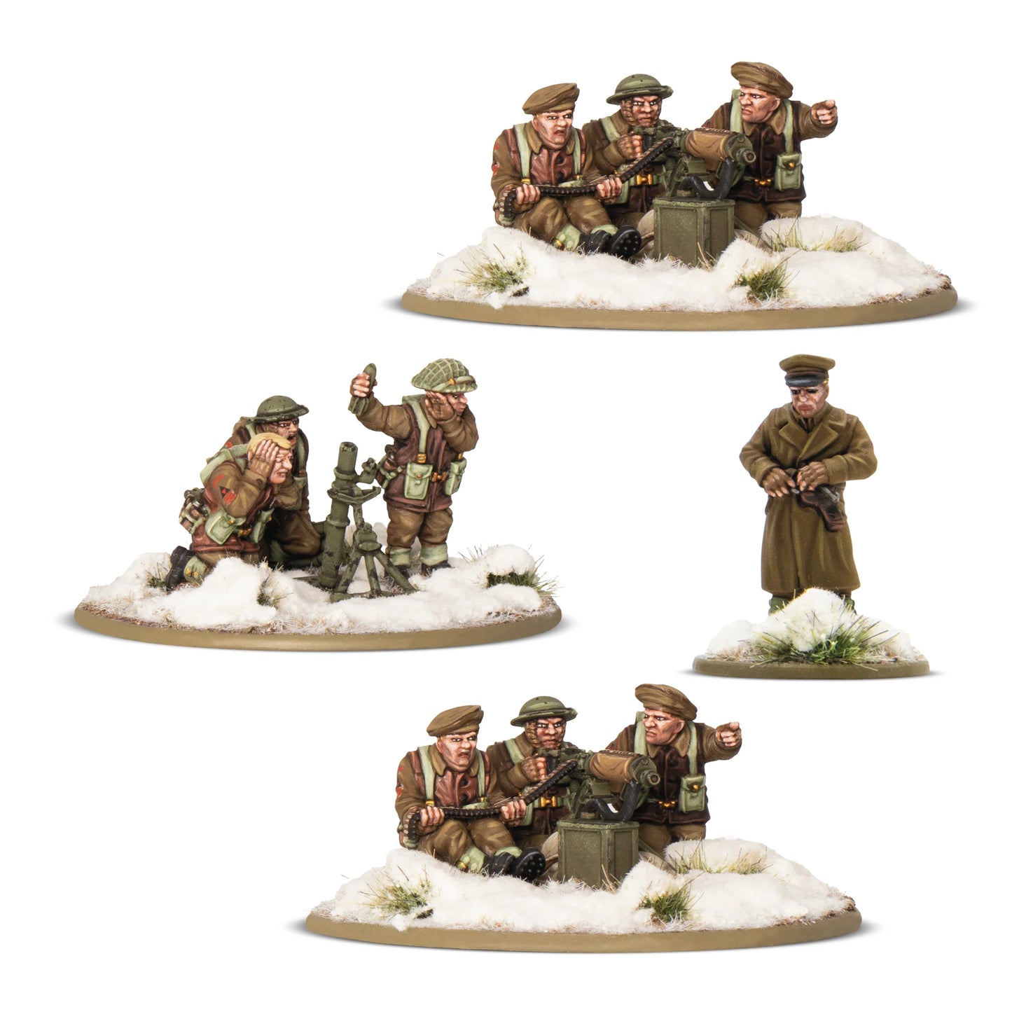 British Army (Winter) Heavy Weapons Platoon