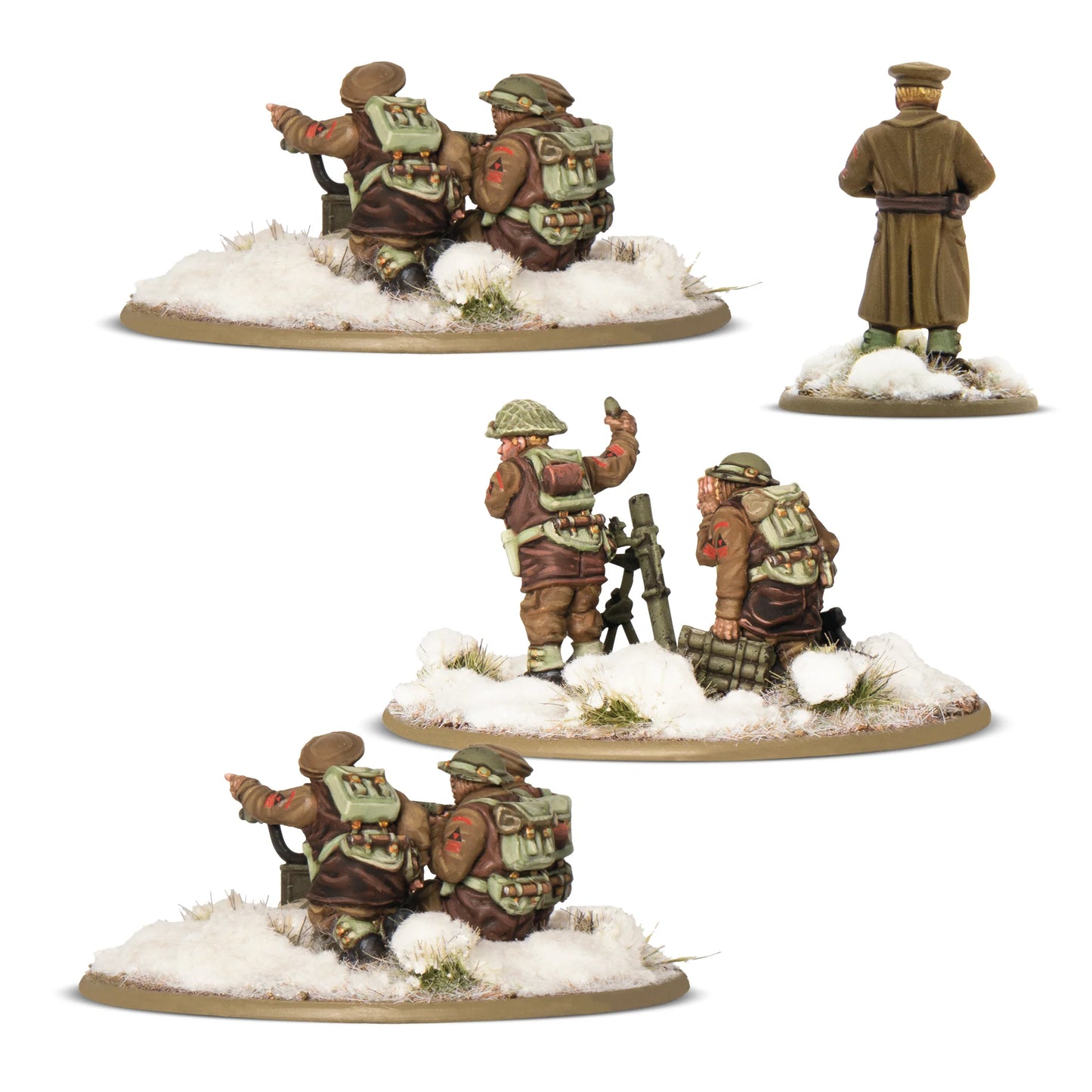 British Army (Winter) Heavy Weapons Platoon