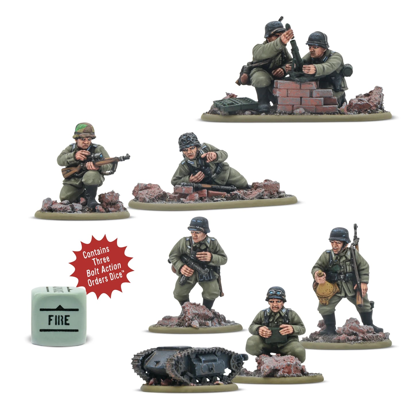 German Veterans weapon teams