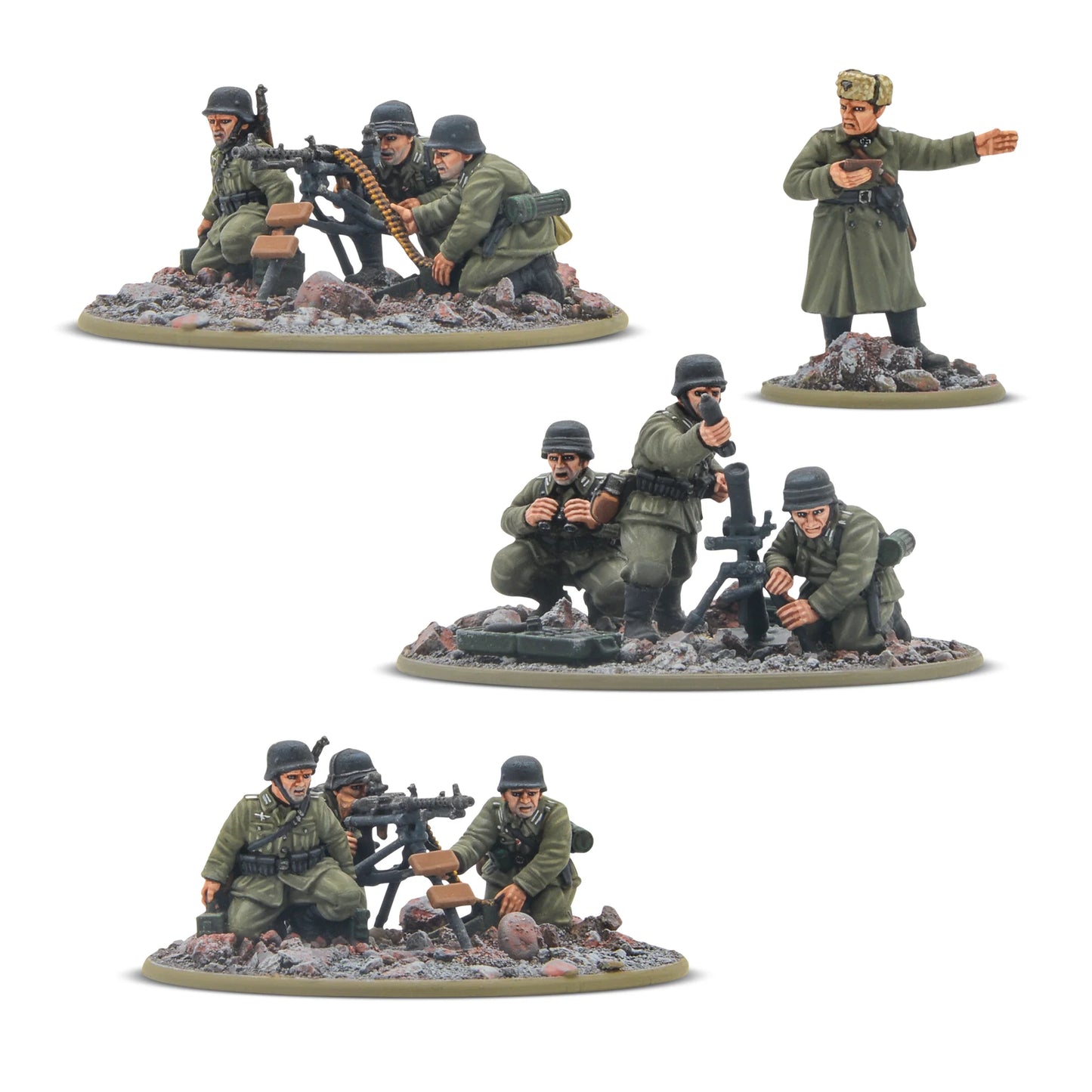 German Veterans Heavy Weapons platoon