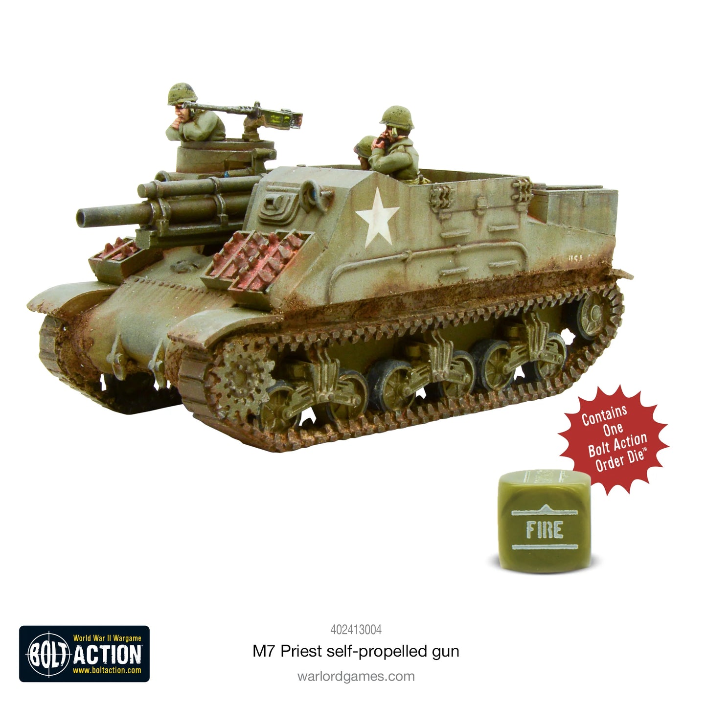 US M7 Priest Self-Propelled Gun