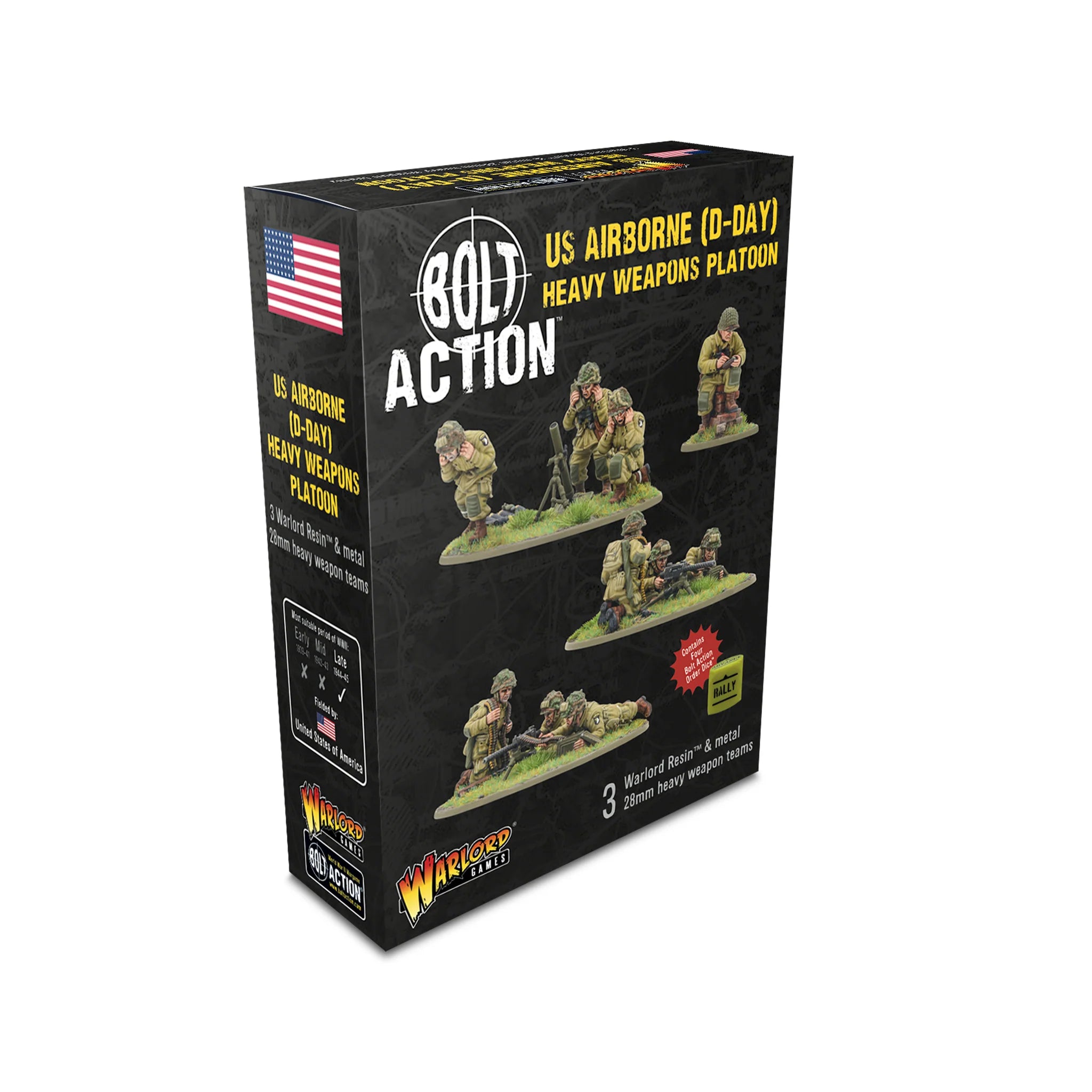 Warlord Games 28mm Bolt Action - US Forces - Airborne D-Day 1944-1945