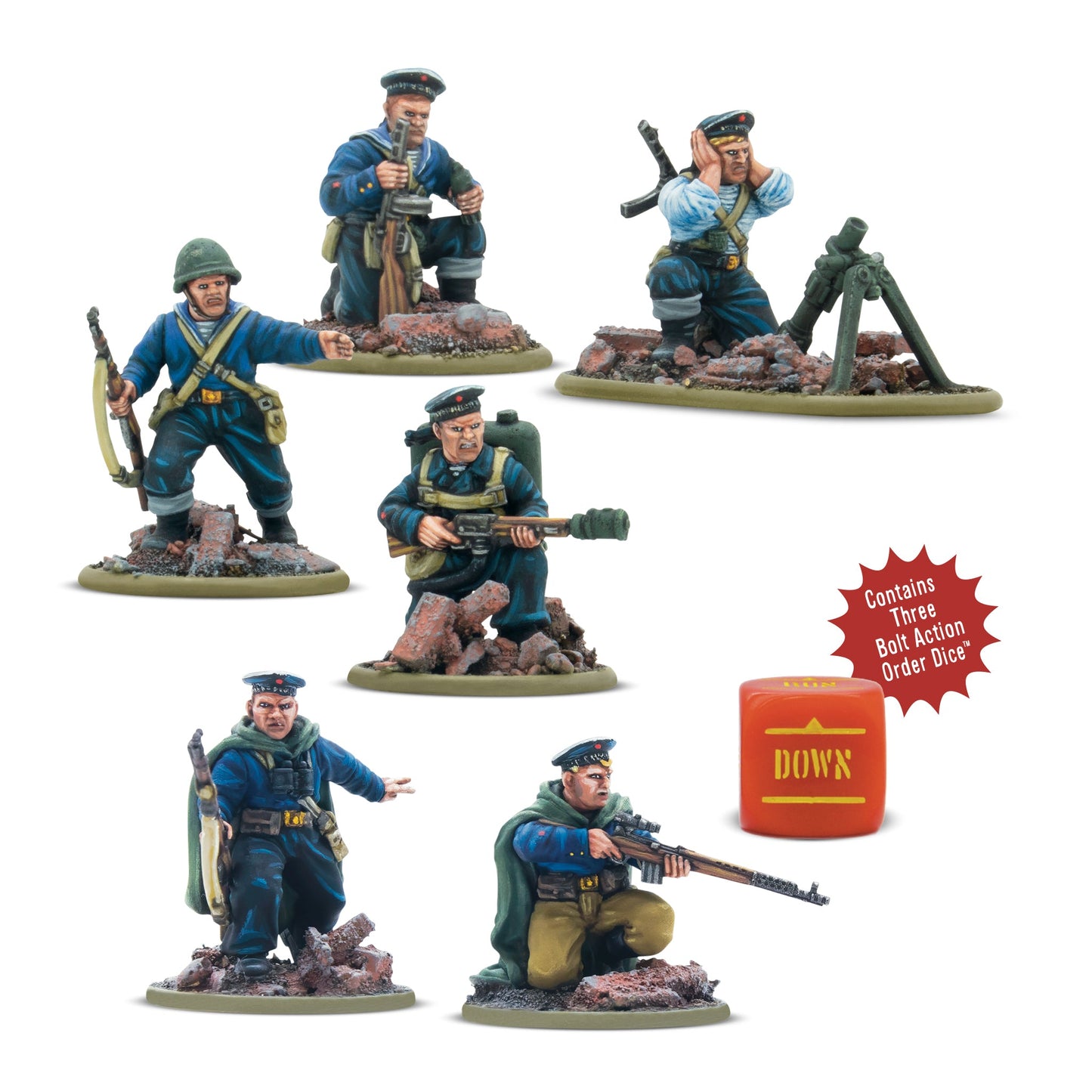 Soviet Naval Brigade weapon teams