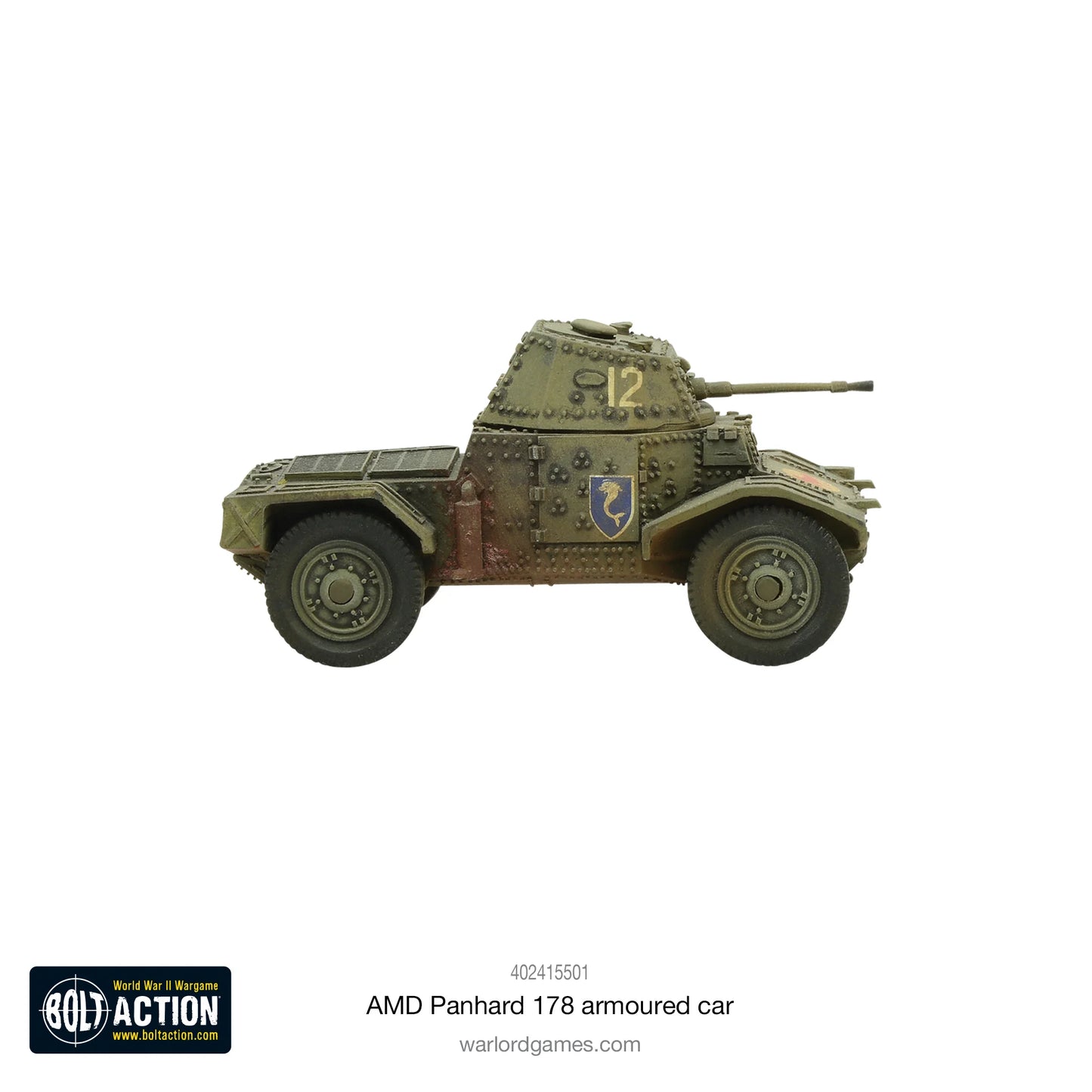 French AMD Panhard 178 Armoured Car