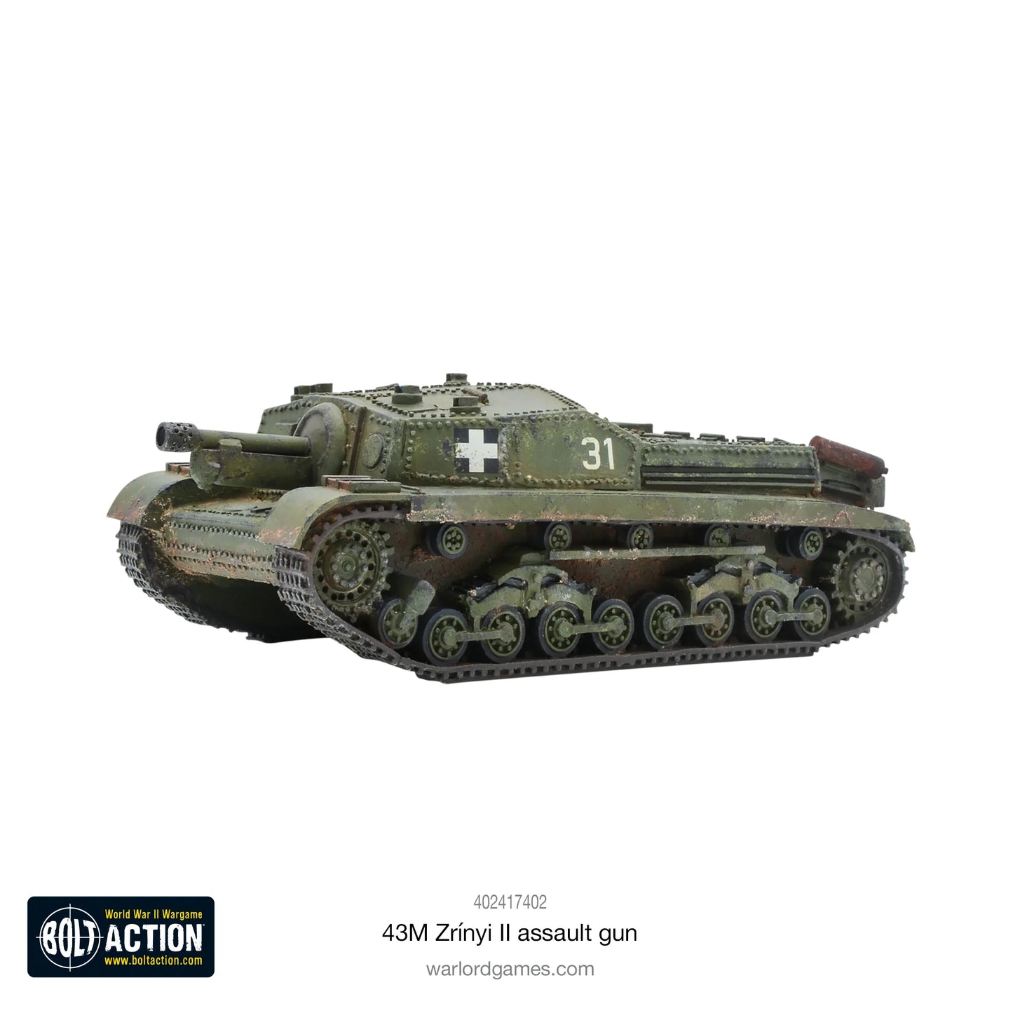 Hungarian Zrinyi Self Propelled Gun