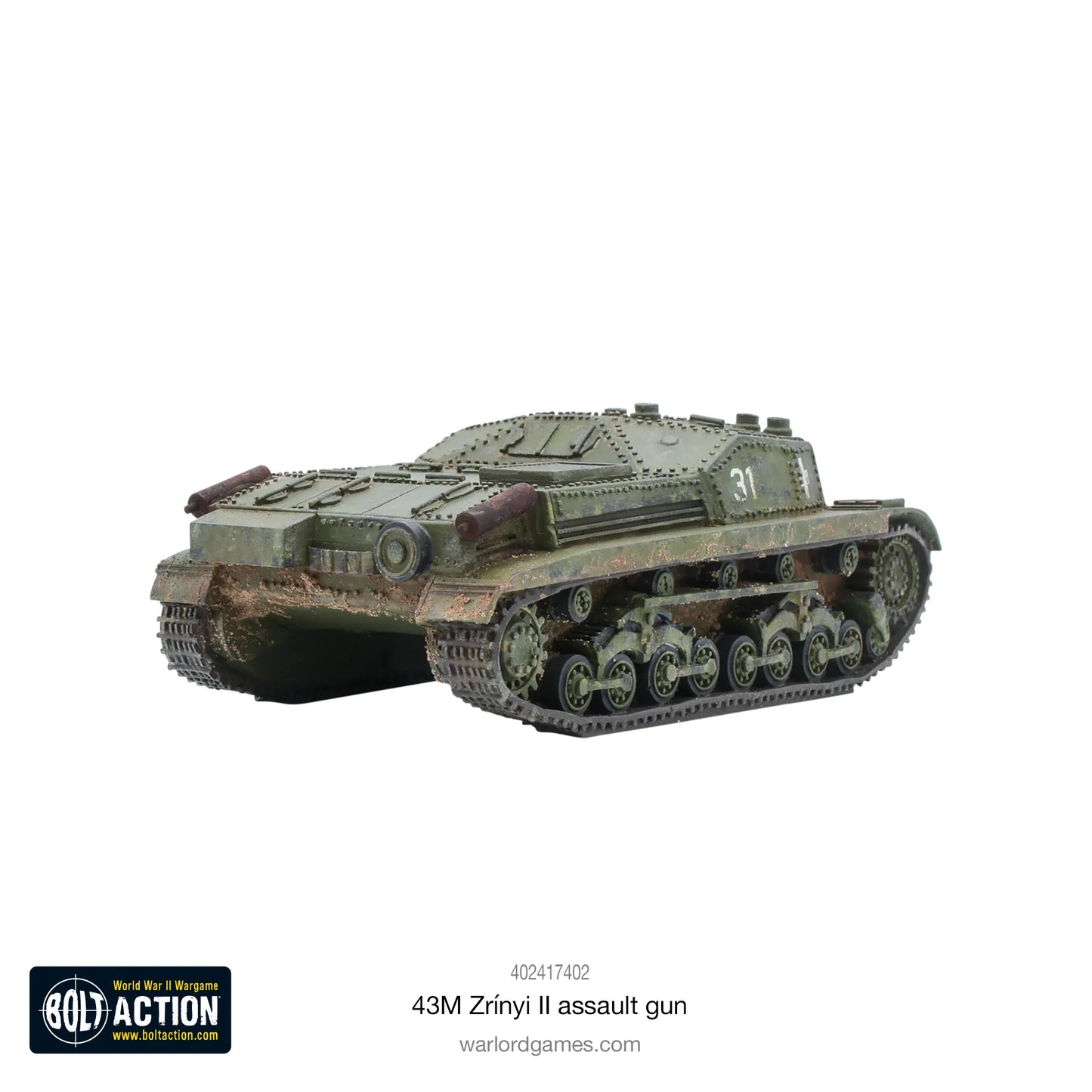 Hungarian Zrinyi Self Propelled Gun