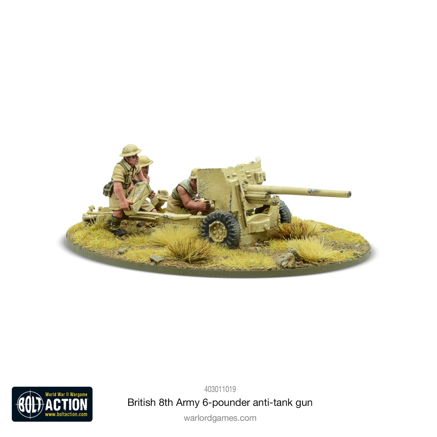 British (8th Army) 6 pounder AT