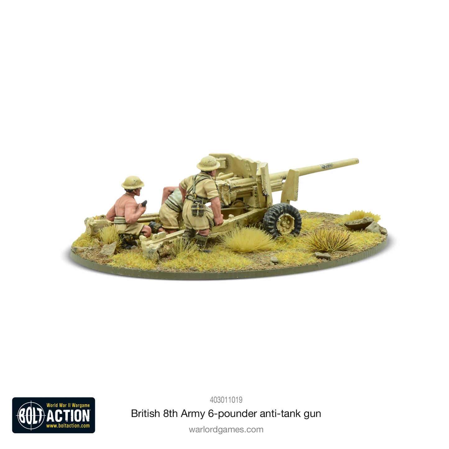 British (8th Army) 6 pounder AT