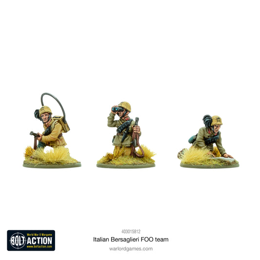 Italian Bersaglieri Forward Observer Team