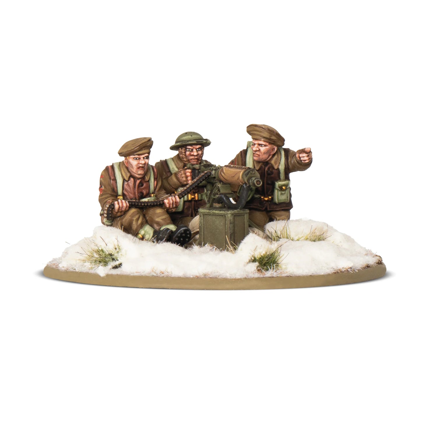 British Army (Winter) MMG Team