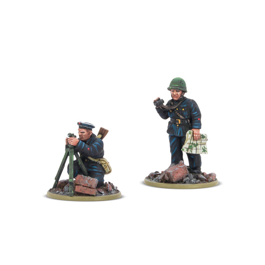 Soviet Naval Brigade forward observer team