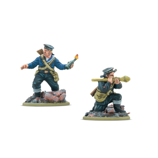 Soviet Naval Brigade 'Tank Hunters' anti-tank team