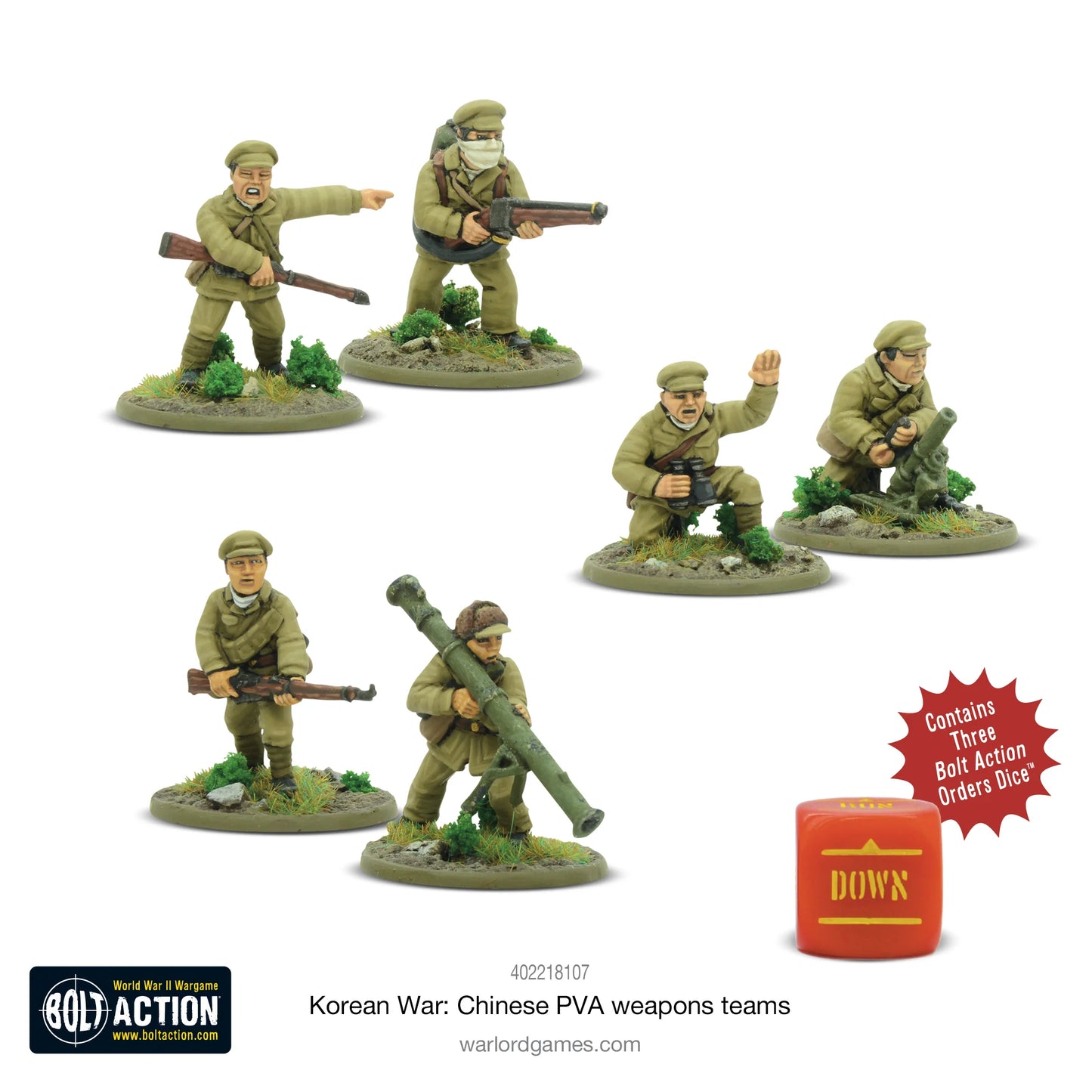 Korean War: Chinese PVA weapons teams