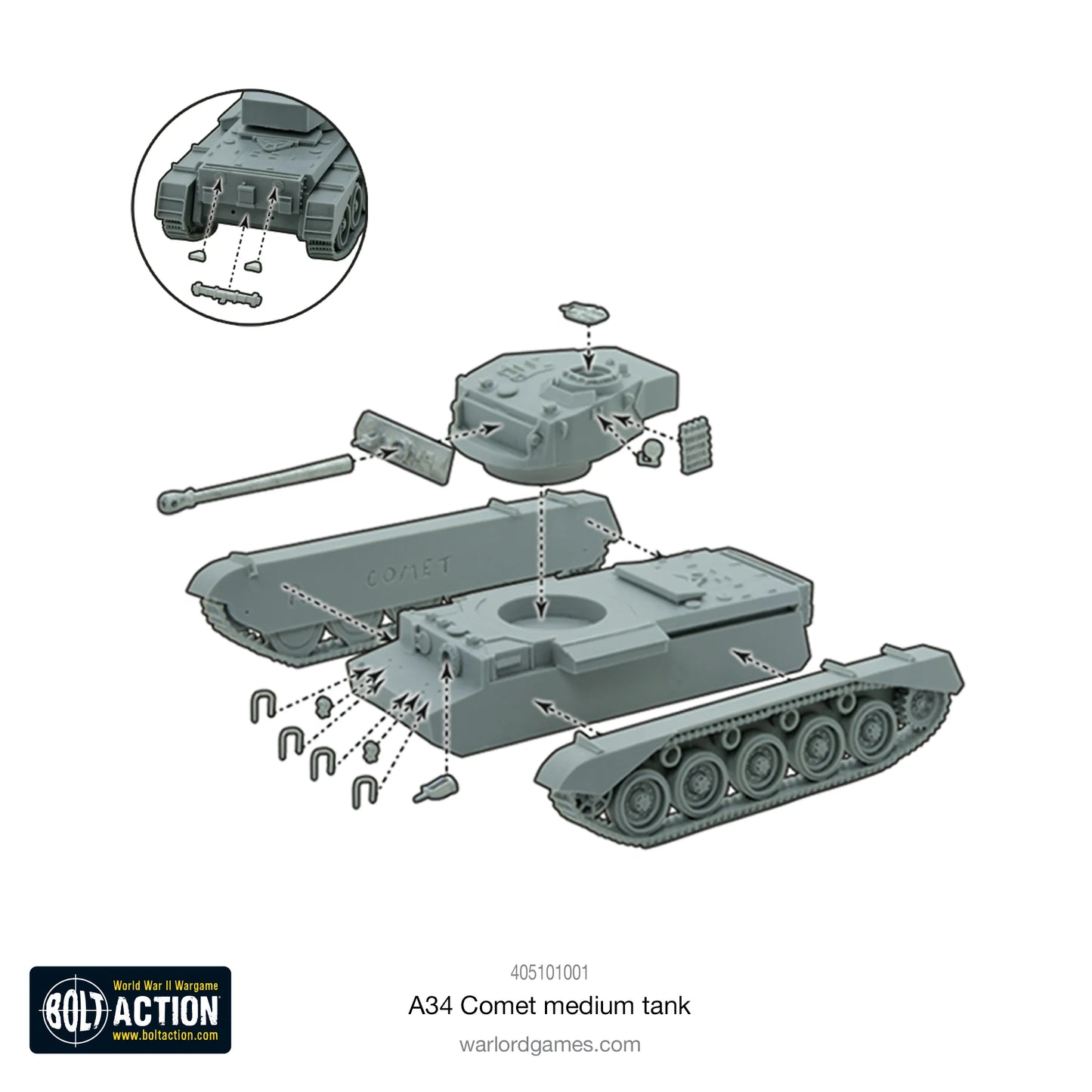 British A34 Comet Heavy Tank