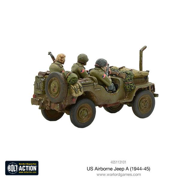 US Airborne Jeep