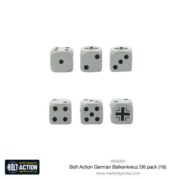 German Balkenkreuz D6 Dice