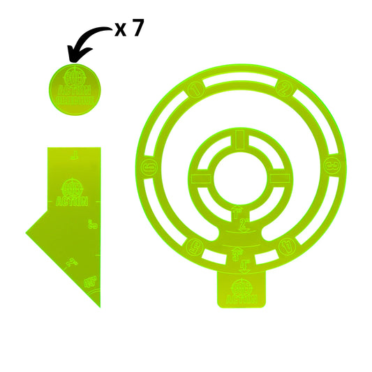 Bolt Action Acrylic Objective and Template Sets