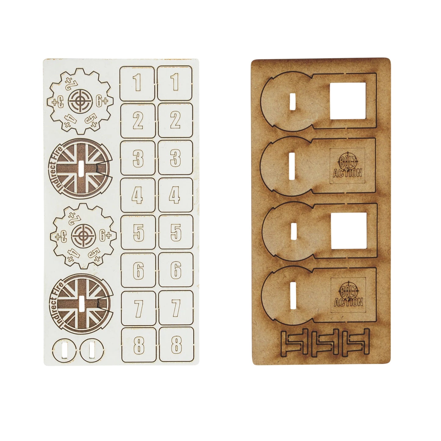 British Artillery Zeroing In Markers