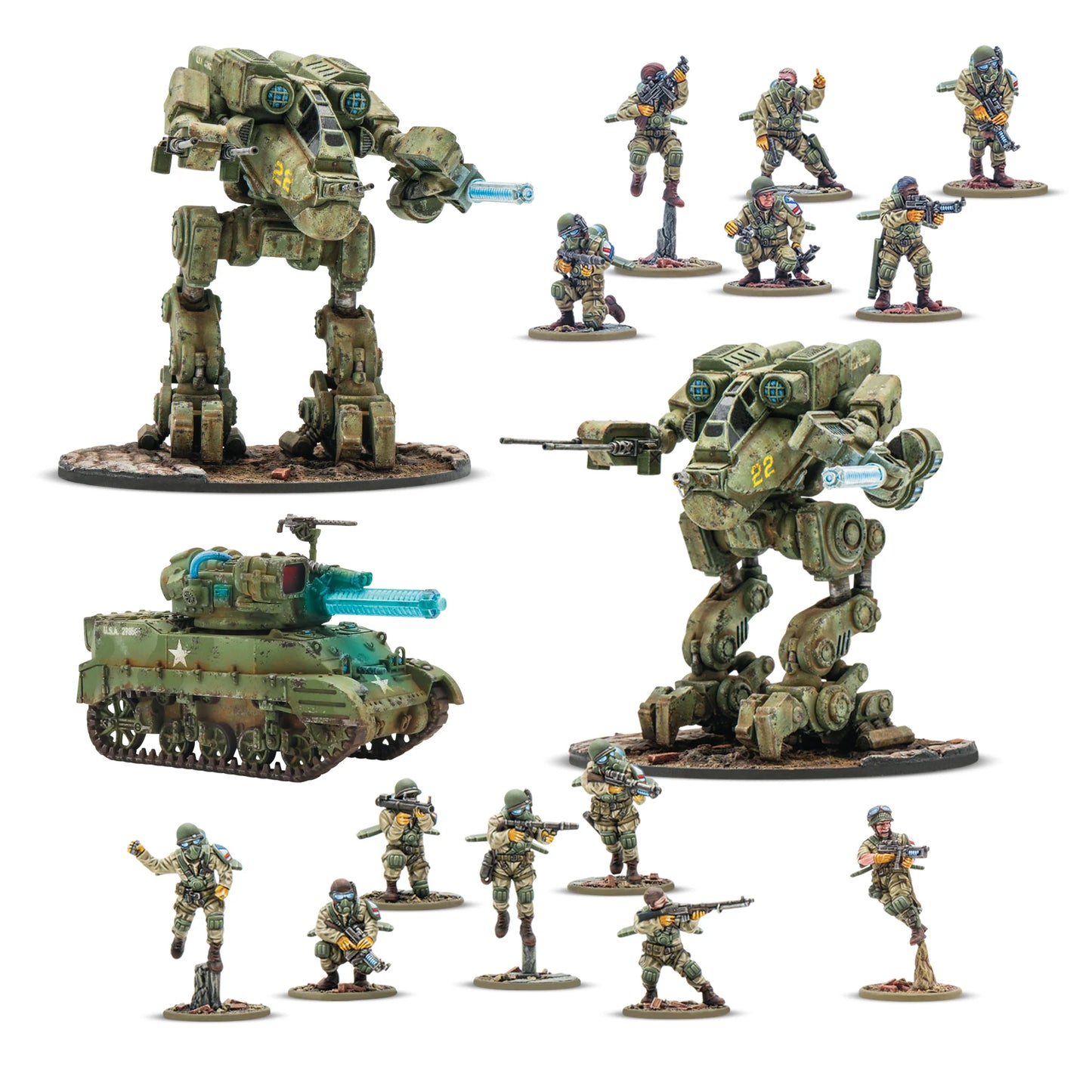 Konflikt '47 United States starter army