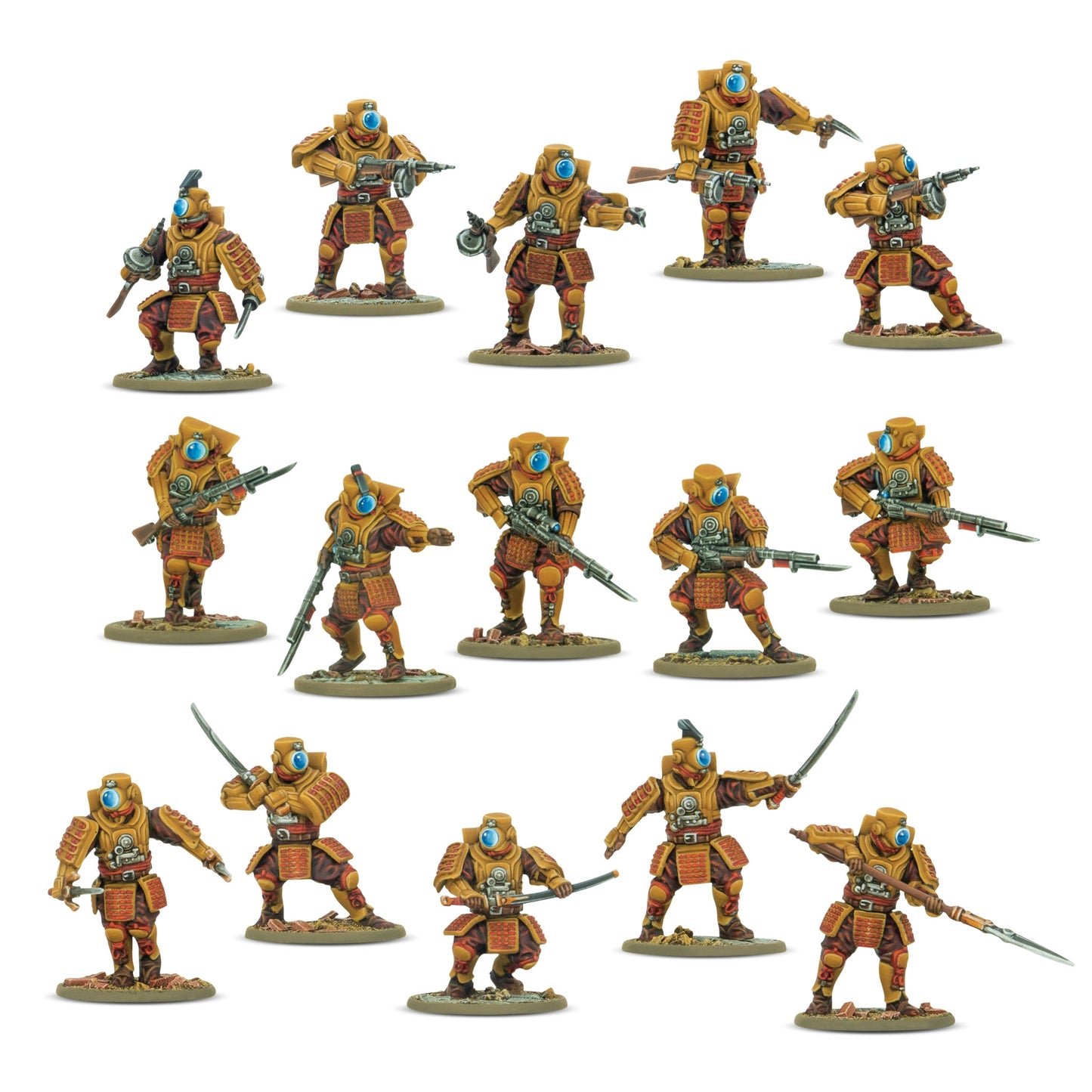 Konflikt '47 Empire of Japan Ghost Attack Infantry (plastic)