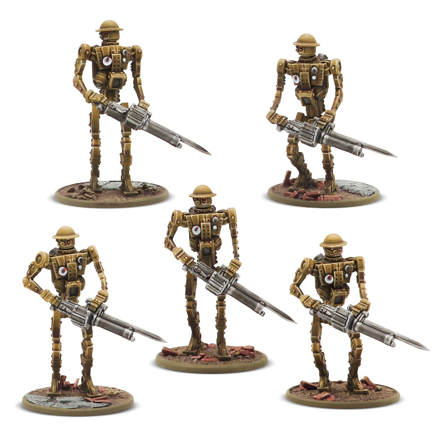 Konflikt '47 Mk I Automated Infantry Squad with MMG