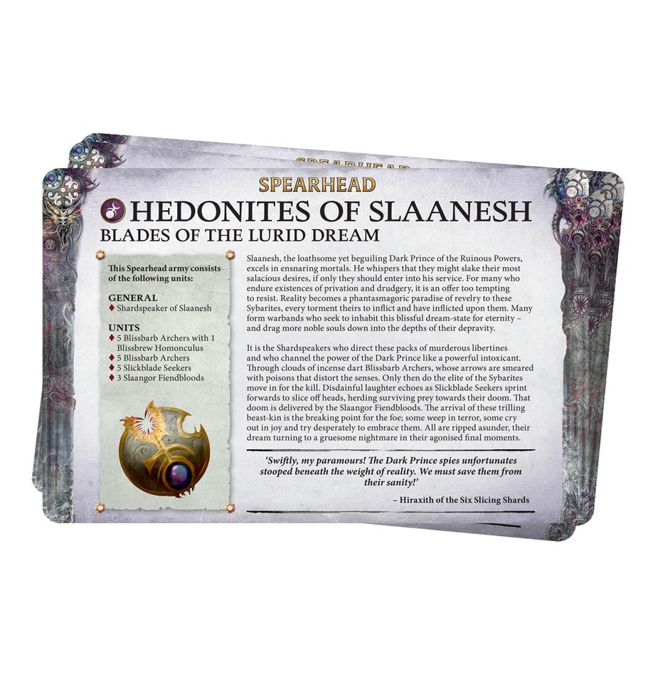Hedonites of Slaanesh: Faction Pack