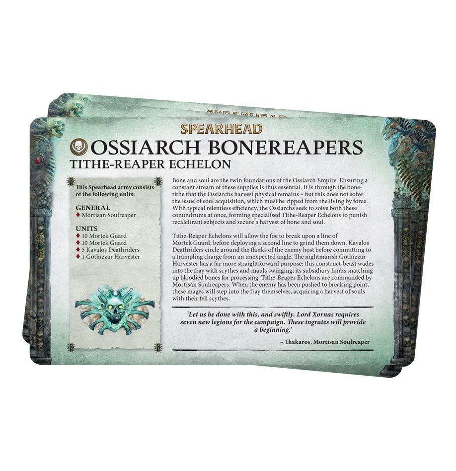 Ossiarch Bonereapers: Faction Pack