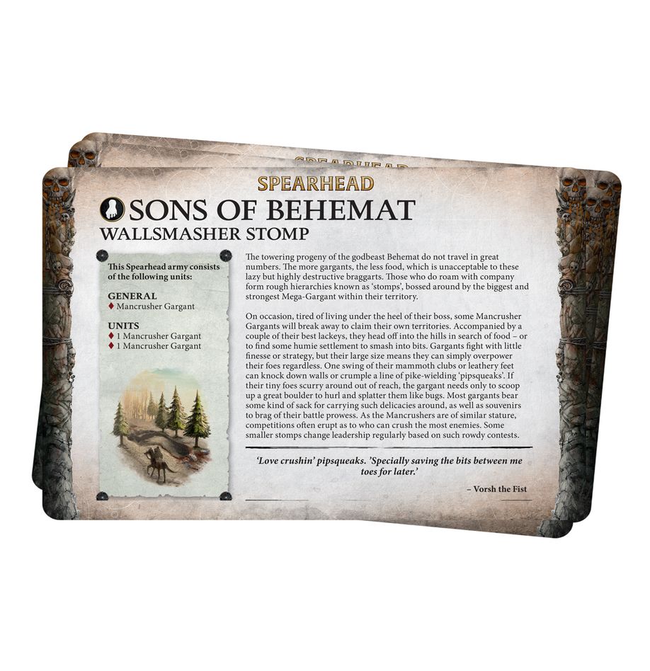 Sons of Behemat: Faction Pack