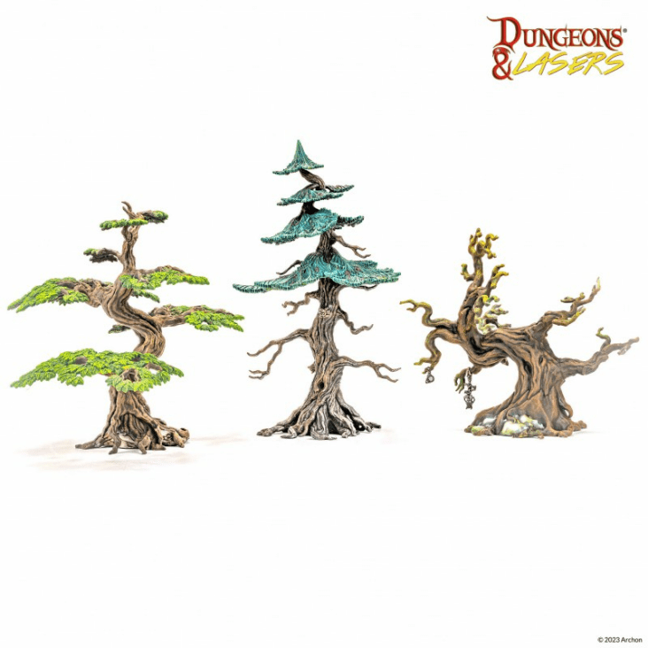 Dungeons and Lasers: Trees Pack