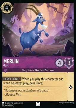 Merlin: Goat NM Foil