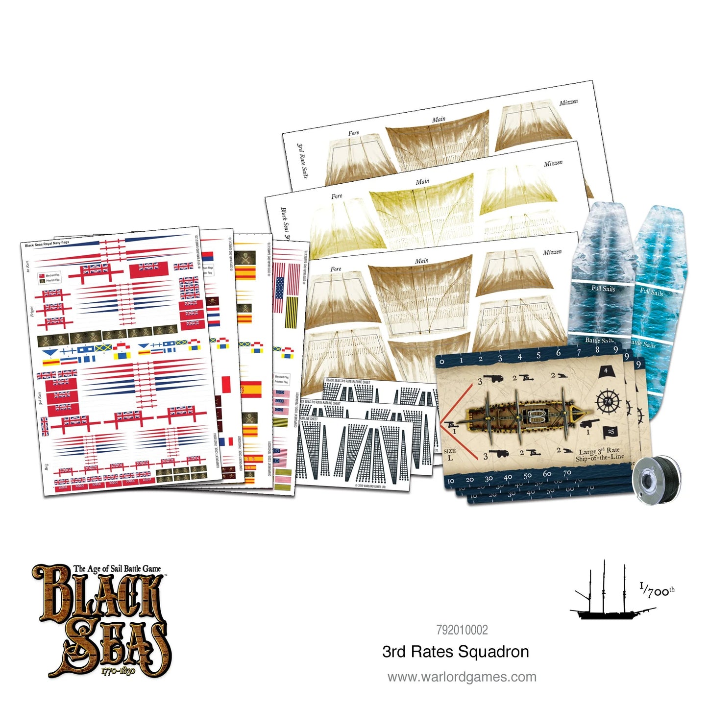 Black Seas: 3rd Rates Squadron (1770 - 1830)