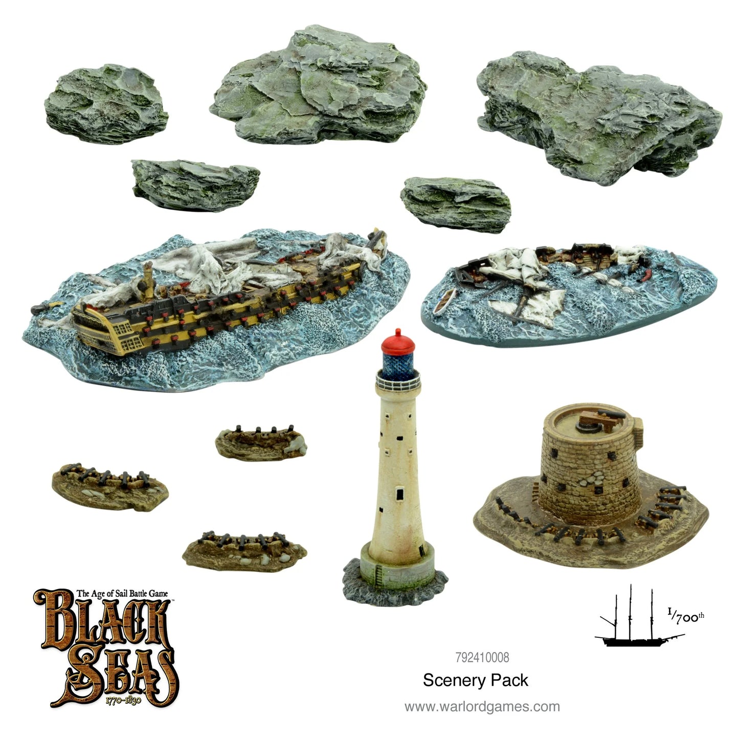 Black Seas: Black Seas scenery pack