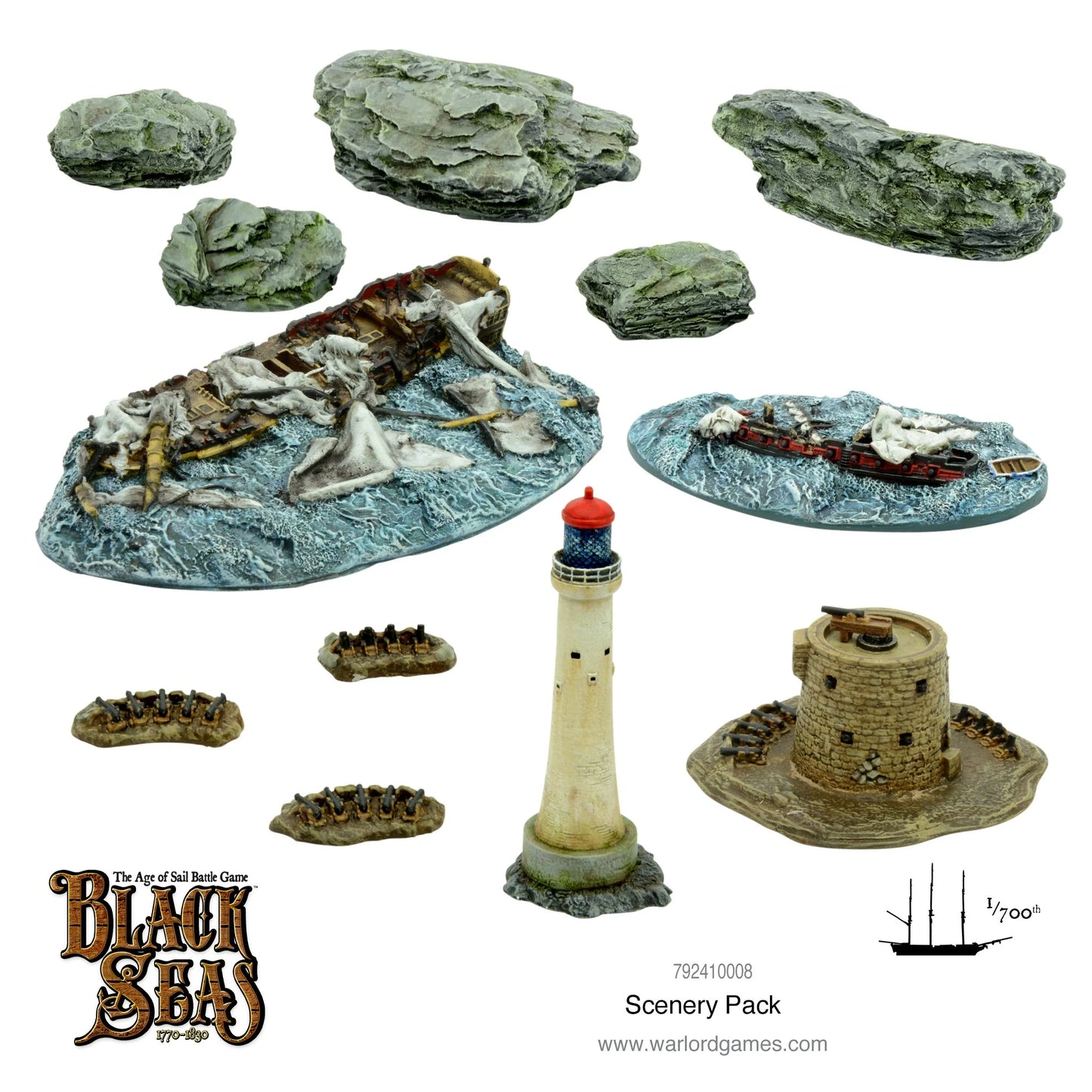 Black Seas: Black Seas scenery pack