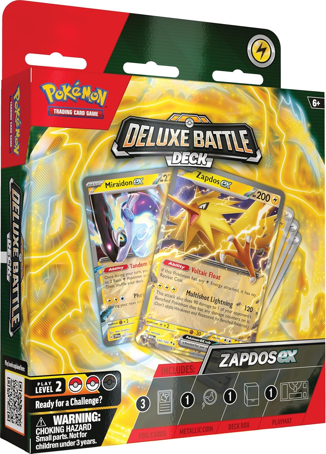 Pokemon TCG: Ninetales and Zapdos Deluxe Battle Deck