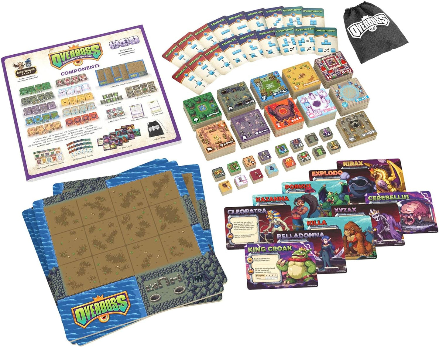 Overboss Board Game: A Boss Monster Adventure