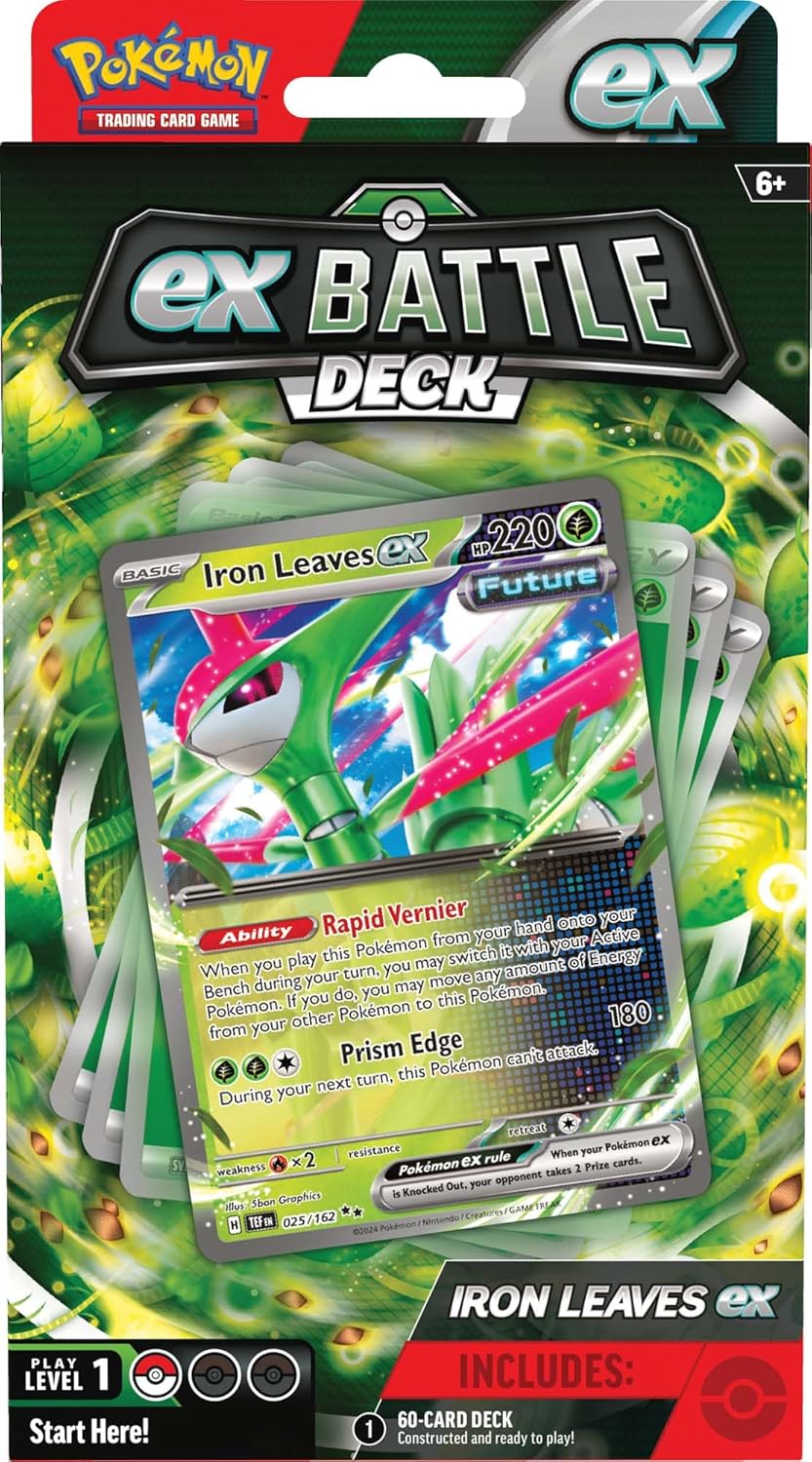 Pokemon TCG: Tapu Koko and Iron Leaves ex Battle Deck