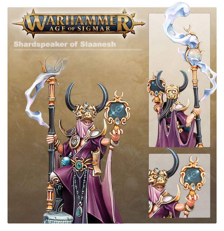 Hedonites of Slaanesh: Shardspeaker of Slaanesh