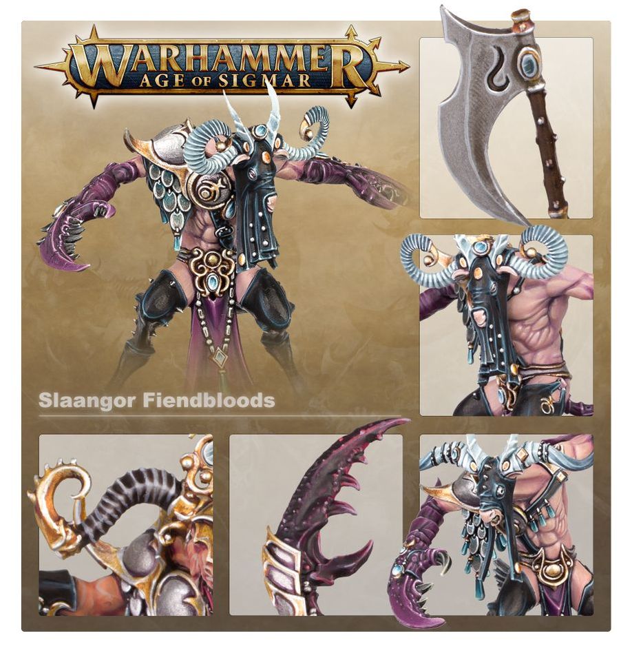 Hedonites of Slaanesh: Slaangor Fiendbloods