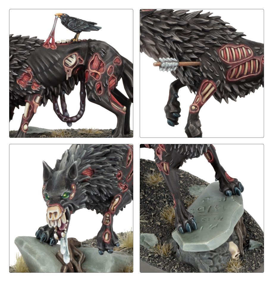 Soulblight Gravelords: Dire Wolves