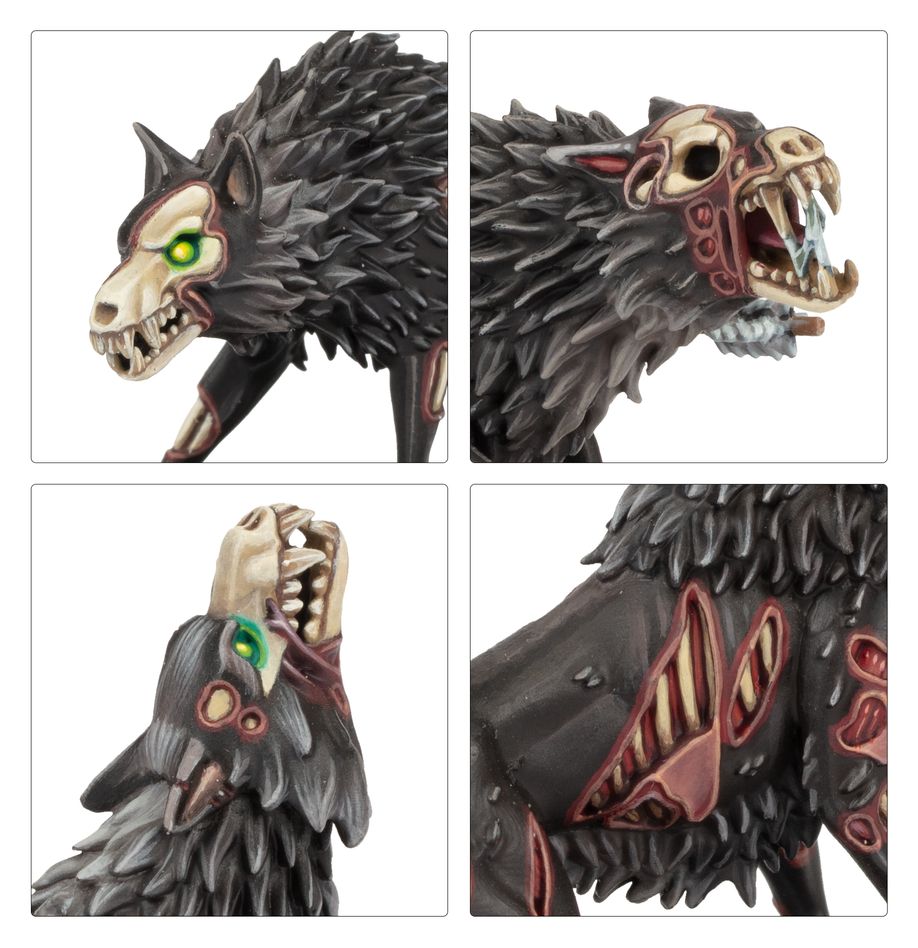 Soulblight Gravelords: Dire Wolves