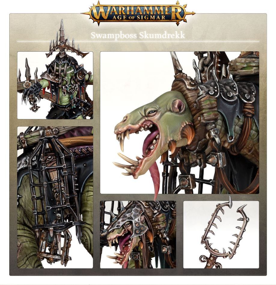 Orruk Warclans: Swampboss Skumdrekk